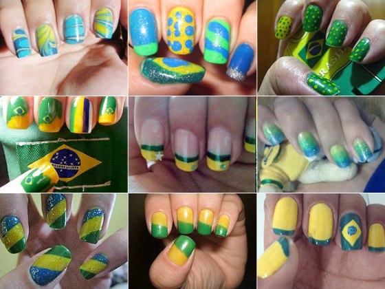 Nail Art: Brasil